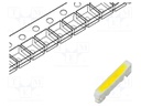 LED; white warm; SMD; 3806; 1560÷1900mcd; 2700-3400K; 120°; 20mA