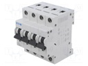 Circuit breaker; 230/400VAC; Inom: 25A; Poles: 4; DIN; Charact: D