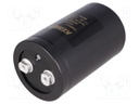 Capacitor: electrolytic; 12000uF; 200VDC; Leads: screw; ESR: 29mΩ