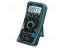 Digital multimeter; LCD 3 6/7 digits,bargraph; 2x/s; True RMS
