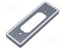 Mounting frame; Colour: grey