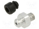 Suction cup; 2mm; M3-M; Shore hardness: 55; 0.02cm3; FSGA