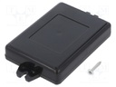 Enclosure: multipurpose; X: 60mm; Y: 84mm; Z: 16mm; with fixing lugs