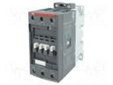 Contactor: 3-pole; NO x3; 24÷60VAC; 20÷60VDC; 52A; DIN,on panel; AF