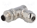 Plug; M12; PIN: 4; male; A code-DeviceNet / CANopen; for cable