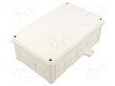 Enclosure: junction box; X: 118mm; Y: 68mm; Z: 188mm; wall mount
