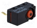 Microswitch SNAP ACTION; without lever; SPDT; 2A/125VAC; ON-(ON)