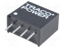 Converter: DC/DC; 1W; Uin: 10.8÷13.2V; Uout: 5VDC; Iout: 200mA; SIP4