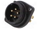 Socket; male; SP21; PIN: 5; IP68; screw terminal; 500V; 4mm2; 30A