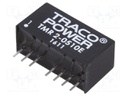 Converter: DC/DC; 2W; Uin: 4.5÷9V; Uout: 3.3VDC; Iout: 500mA; SIP8