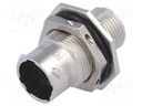 Connector: circular; Series: RT360; socket,plug; male; PIN: 4; IP67