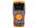 Digital multimeter; OLED 5 digits (50000); Bargraph: 21segm.