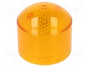 Module: light signaller; orange; LED; 24VDC; 24VAC; IP66
