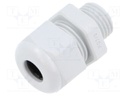 Cable gland; PG7; IP68; Mat: polyamide; grey; Man.series: HSK-KE