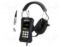 Vibrometer; Display: LCD 2,8"; Ch: 1; 0÷3,9inch,0÷399,9ft/s2; IP52