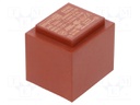 Transformer: encapsulated; 2.3VA; 230VAC; 12V; 12V; 96mA; 96mA