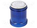 Signaller: lighting; LED; blue; Usup: 24VDC; Usup: 24VAC; IP66
