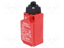 Limit switch; plastic roller Ø9,3mm; NO + NC; 5A; max.240VAC