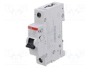 Circuit breaker; 230VAC; 220VDC; Inom: 6A; Poles: 1; Charact: Z; 10kA