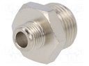 Nipple; reductive; Input thread: G 1/8"; Output thread: G 3/8"