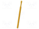 Test needle; Operational spring compression: 4mm; 8A; Ø: 1.4mm