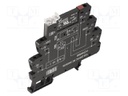 Relay: interface; SPST-NO; Ucntrl: 230VAC; 100mA; 3÷48VDC; DIN
