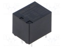 Relay: electromagnetic; SPST-NO; Ucoil: 5VDC; 15A/125VAC; 15A; IP64