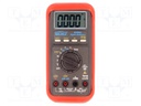 Digital multimeter; LCD 3,75 digit (4000); 3x/s; -20÷300°C