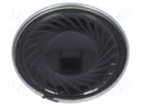 Loudspeaker; miniature,mylar,full-range,general purpose; 0.3W