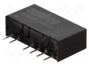 Converter: DC/DC; 1W; Uin: 21.6÷26.4V; Uout: 5VDC; Uout2: -5VDC; SIP7