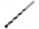 Drill bit; for concrete; Ø: 8mm; L: 120mm; WS,cemented carbide