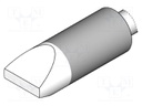 Tip; chisel; 6.6x1.8mm; thicker iron layer,longlife