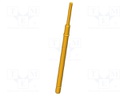 Test needle; Operational spring compression: 4mm; 8A; Ø: 1mm