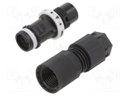 Connector: AC supply; screw terminal; female; TH381; 7÷8mm; 400V