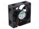 Fan: DC; axial; 24VDC; 60x60x20mm; 32.26m3/h; 28dBA; Vapo; 4200rpm