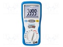 Milli-ohm meter; LCD 3,75 digit (4000); 400m/4/40Ω