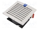 Fan: AC; fan tray; 115VAC; 66m3/h; 49dBA; IP54; Colour: white