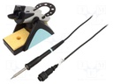 Soldering iron: with htg elem; for WEL.WD1000 station; 80W