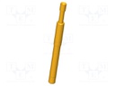 Test needle; Operational spring compression: 4mm; 8A; Ø: 2.3mm