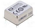 Isolated Board Mount DC/DC Converter, 2:1 Input, ITE, 2 Output, 3 W, 5 V, 300 mA, -5 V