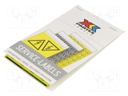 Safety sign; self-adhesive folie,vinyl; yellow-green; 16mm