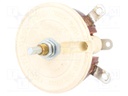 Potentiometer: shaft; single turn; 1kΩ; 100W; 6.35mm; wirewound
