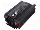 Converter: automotive dc/ac; 300W; Uout: 230VAC; Out: mains 230V