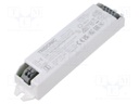 Power supply: switched-mode; LED; 10W; 28÷56VDC; 180mA; 198÷264VAC