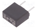 Fuse: fuse; time-lag; 6.3A; 250VAC; 63VDC; 8,4x4x7,8mm; Package: bag
