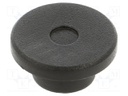 Foot; Base dia: 21mm; technopolymer POM; H: 10mm