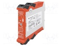 Module: safety relay; Series: GSR; 24VDC; 24VAC; IN: 2; OUT: 3; IP40