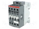 Contactor: 3-pole; NO x3; Auxiliary contacts: NC; 100÷250VAC; 9A