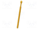 Test needle; Operational spring compression: 4mm; 8A; Ø: 2mm; 5N