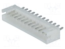 Socket; wire-board; male; 2mm; PIN: 12; THT; 1A; tinned; -25÷85°C